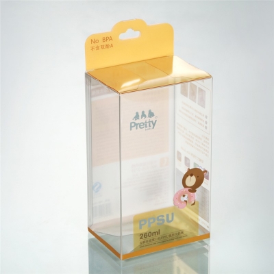 Custom Packaging Clear PVC PET Transparent Plastic Box For