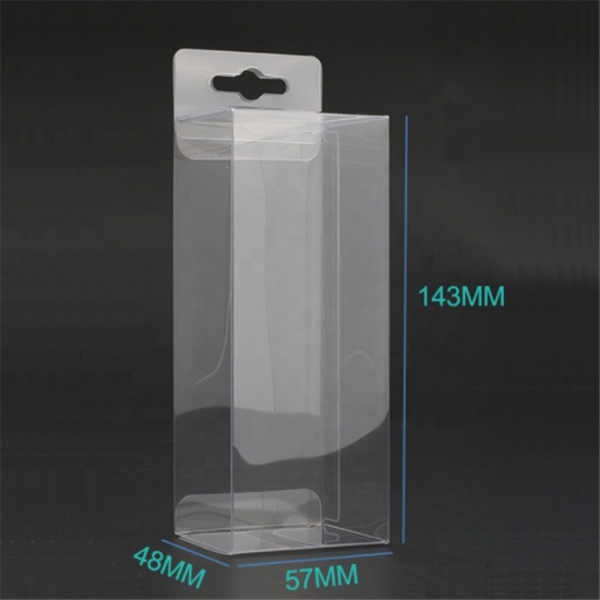Wholesale Transparent Plastic PET Box Gift Packaging 